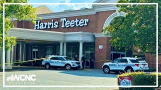 3 taken to hospital after robbery attempt at Harris Teeter in south Charlotte [upl. by Adriana]