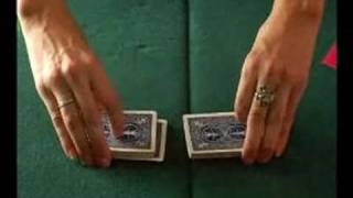 How to Be a Blackjack Dealer  How to Shuffle Cards for Blackjack [upl. by Yenattirb]