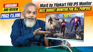 Only 5990 Rs  Marq 22 Inch Monitor Review  Best IPS Monitor for All Purpose [upl. by Onileva75]