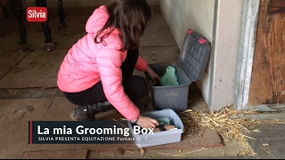 SILVIA PRESENTA EQUITAZIONE Puntata 7  La mia Grooming Box [upl. by Kronick]