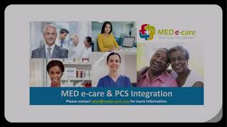 The MED ecare amp Person Centred Software PCS Integration [upl. by Duhl]