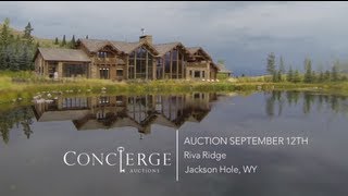 Look Video  Riva Ridge Preserve  Jackson Hole Luxury Home [upl. by Inalaehak]