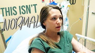 BACK IN THE EMERGENCY ROOM  HYPEREMESIS GRAVIDARUM  PREGNANCY VLOG [upl. by Rivalee]