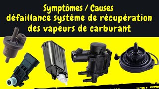 Les symptômes et les causes de défaillance du système de récupération des vapeurs de carburant [upl. by Eduam]