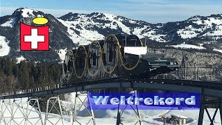 Steilste Standseilbahn der Welt  Weltrekord [upl. by Worrell]