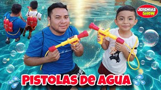 Jugamos con Pistolas de AguaðŸ”«ðŸ’¦ [upl. by Nonnairb]