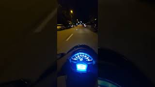 Piaggio Liberty 125ccm ABS Night Drive Part 11 orginal tone youtube shorts funny [upl. by Tamiko]