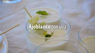 Receta de Ajoblanco para compartir en la terraza [upl. by Eisinger]