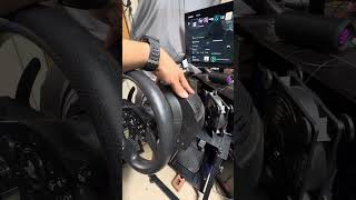 Thrustmaster calibration test You can hear the belts gt7 automobile granturismo7 racing [upl. by Atinihc]