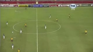 Barcelona SC 3  0 Alianza Lima Copa Sudamericana 2014 [upl. by Airednaxela]