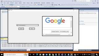 how to use a web browser in c winforms  Embed web browser in c winform [upl. by Whitson]