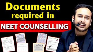 Documents Required in NEET Counselling 2024  MCC All India  State Counselling  MBBS  BDS  AYUSH [upl. by Rodger]