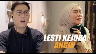 Lesti  Angin  Official Music Video  SINGER REACTION [upl. by Carlos]