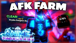 How to AFK Farm the SECRET Igris in Anime Vanguards [upl. by Sirrep]