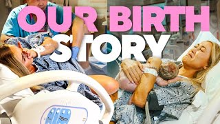 LIVE Birth Vlog  New Baby After Emotional Loss  Angel Baby [upl. by Irby]