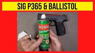 The Fastest Way to Clean Your SIG P365 [upl. by Merla691]