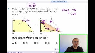 YAMUK SORU ÇÖZÜMÜ 345 GEOMETRİ 276277 [upl. by Paucker75]