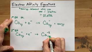 Electron Affinity Equations [upl. by Adan605]