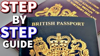 How To Renew UK Passport 2024  Step By Step 🇬🇧📘 [upl. by Yniffit]