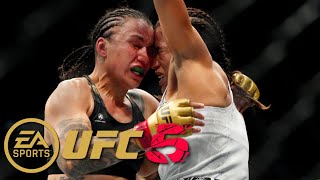 Raquel Pennington vs Julianna Pena  UFC 307 Prediction UFC 5 [upl. by Aztiram]