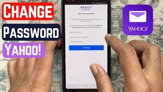 How To Change Yahoo Mail Password In Android Phone [upl. by Lledraw]