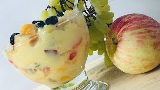 Fruit custard recipeDiary of RHSshorts [upl. by Yensehc675]