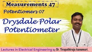 ME47 Drysdale Polar Potentiometer [upl. by Rokach]