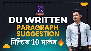 Paragraph suggestion for DU Written DU Written Preparation paragraph suggestion [upl. by Hoopen]