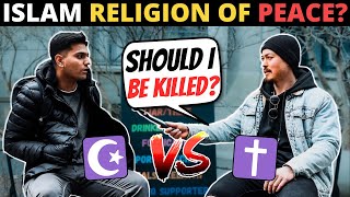 IS ISLAM A RELIGION OF PEACE Honest Conversation With Muslims [upl. by Fidole]