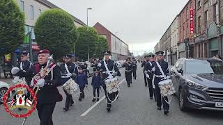 Castledawson Flute Band  Cookstown Sons Of William Parade 2024 [upl. by Swainson]