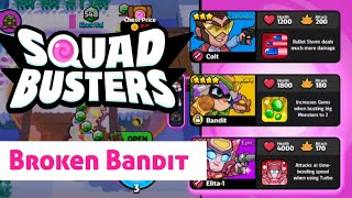 Bandit is broken in squad busters F2P [upl. by Anailil]