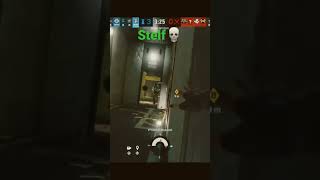 caveira stelf gameplayrainbowsixsiege shotgun gameplay [upl. by Rojam]