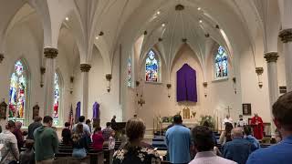 Sprinkling with Holy Water and Processional｜St Mary Catholic Church [upl. by Aneerak318]