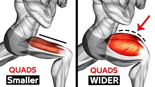 Best Exercises Quadriceps To Get Wide Leg Workout [upl. by Macintosh]