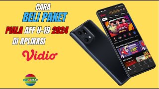 Cara Membeli Paket Piala AFF U 19 2024 di Aplikasi Vidio Nonton di HP Laptop Smart TV [upl. by Faust]