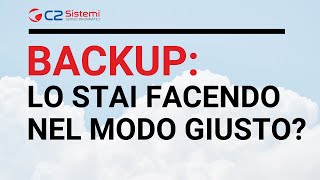 Sistemi Cloud Backup [upl. by Anicul997]