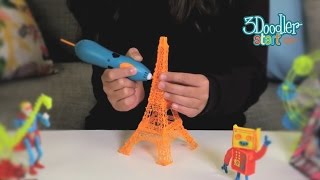 3Doodler Długopis 3D Wieża Eiffla [upl. by Johnna]