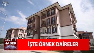 İşte Sosyal Konuttaki Örnek Daireler [upl. by Asilad538]