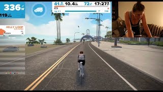 MY FIRST ZWIFT SESSION [upl. by Yendys946]