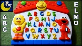 Sesame Street Big Bird and Elmo Learn The Alphabet Pad Toy from 1997 [upl. by Vick]