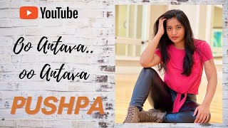 Oo AntavaOo Oo Antava dance cover  Pushpa Allu Arjun Rashmika DSP Sukumar Samantha shorts [upl. by Narcissus]