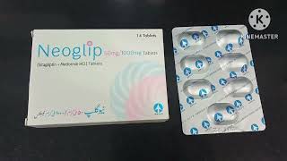 Neoglip 50500mg Tablet Uses in Urdu Neoglip 501000mg Tablet Uses Neoglip Tablet Side Effects [upl. by Zia]