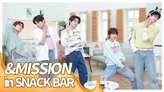 ampAUDITION ampMISSION in SNACK BAR  TAKI  HAYATE  GAKU  JO  MINHYUNG [upl. by Whitver997]