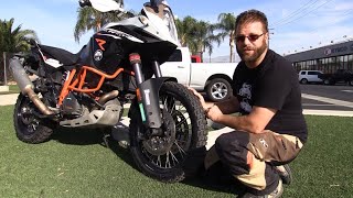 Tested Michelin Anakee Wild 5050 Adventure Motorcycle Tires [upl. by Dawaj106]