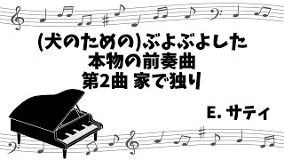 【クラシックピアノ】犬のためのぶよぶよした本物の前奏曲 第2曲 Véritables préludes flasques quotpour un chienquot Nr2 [upl. by Enneirb994]