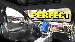 Making the LS V8 Powered Teslas one of a kind interior [upl. by Yarb]