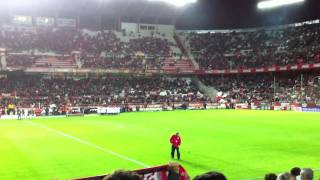 himno del sevilla arrebato cantado en el sánchez pizjuán [upl. by Airbmac453]