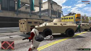 GTA 5  Franklin amp Lamar Bank Heist  Ten Star Escape [upl. by Dehlia144]