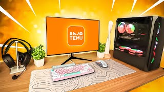 I bought a CHEAP Gaming Setup from TEMU [upl. by Hezekiah]