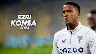 Ezri Konsa  Solid and Technical Defender 2024ᴴᴰ [upl. by Nonrev637]